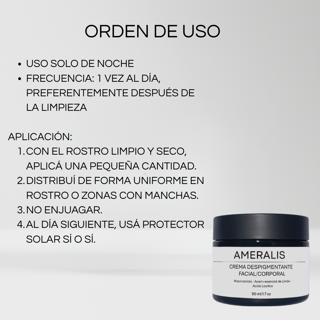Crema Aclaradora Corporal/Facial