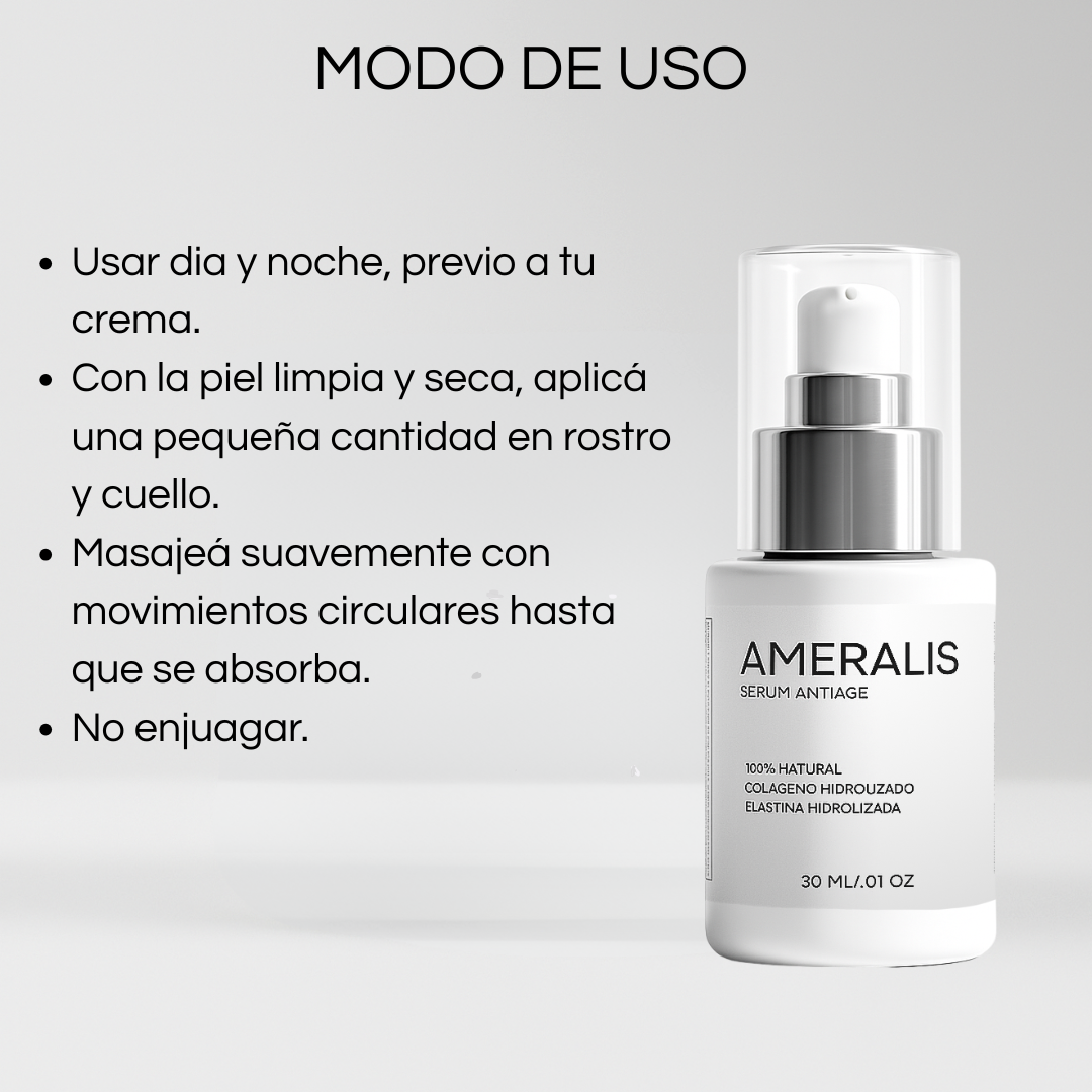 Serum Antiage - Hidratante y Tonificante