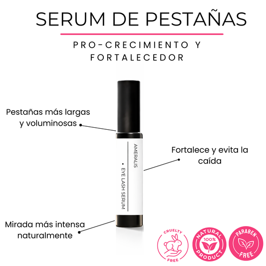 Serum de crecimiento de Cejas y pestañas
