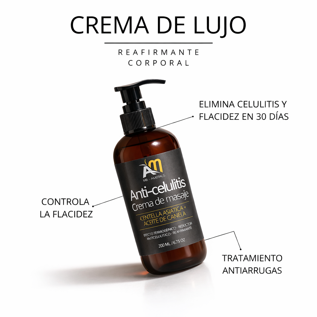Crema Reafirmante Anticelulítica Termoactiva
