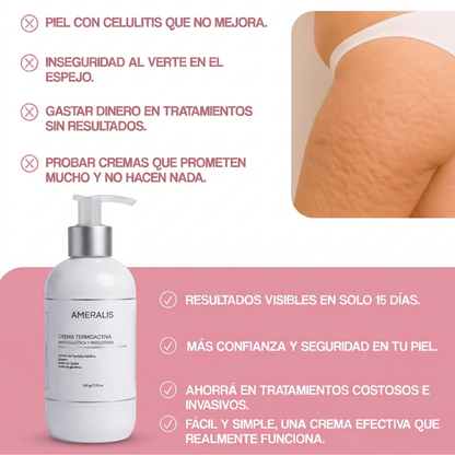 Crema reafirmante anticelulítica Termoactiva