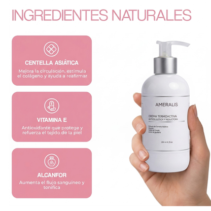 Crema reafirmante anticelulítica Termoactiva