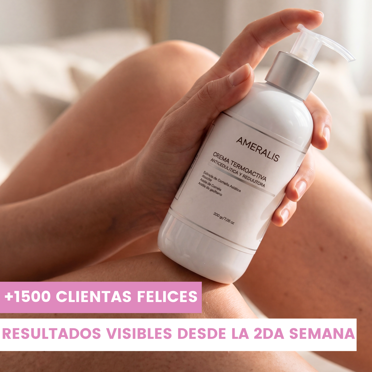 Crema reafirmante anticelulítica Termoactiva