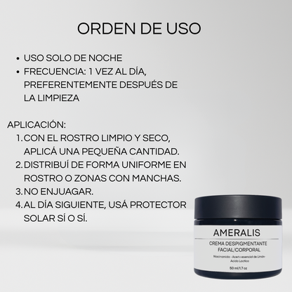 Crema Aclaradora Corporal/Facial