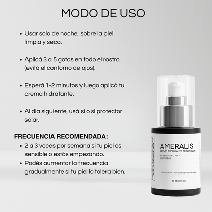 Serum Exfoliante - Renovador Celular Multifunción