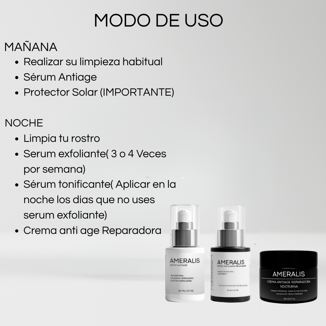 Combo Anti-Aging - Tratamiento 360° Anti-envejecimiento